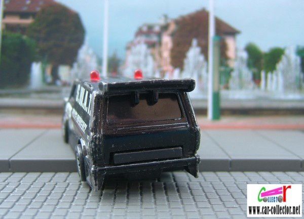 ford supervan II black matchbox