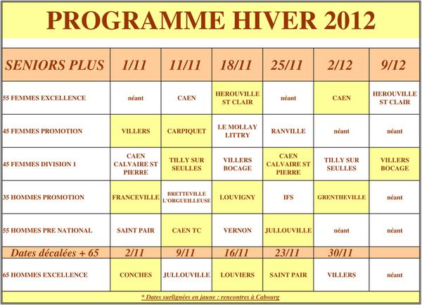 PROGRAMME S+ HIVER 2012 01