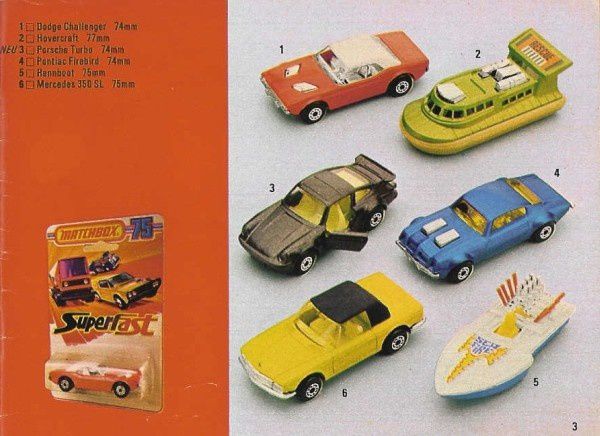 Matchbox diecast catalogue hot sale
