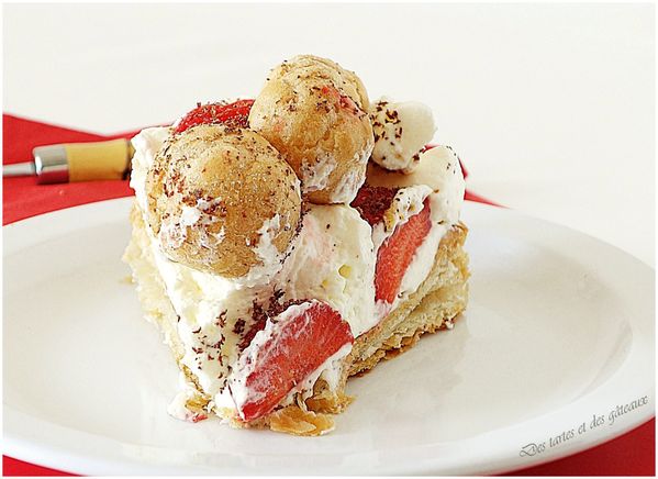 gâteau fraises 2