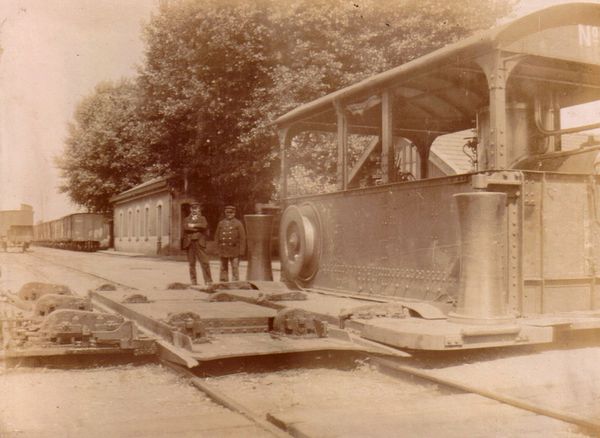 loco 12 - chariot à vapeur VSG triage 1905