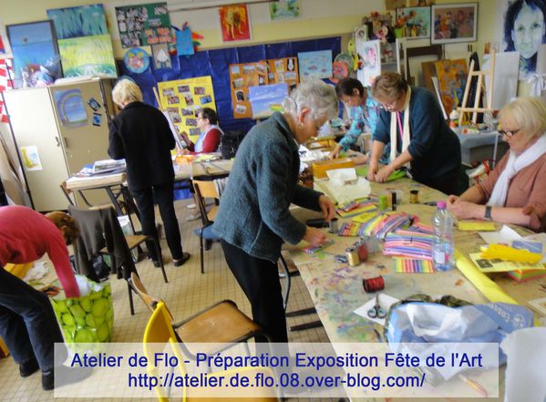Atelier de Flo-Exposition-Fête de l'Art-Donchery1