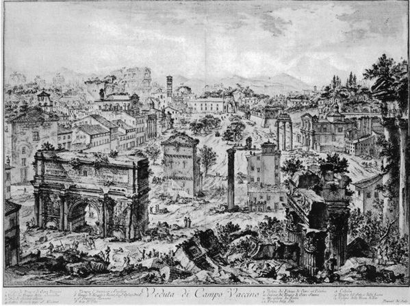 1775 Piranesi Veduta di Campo Vaccino (forum)