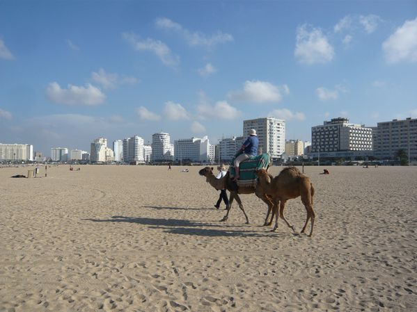 la plage de Tanger © Bernard Moutin 20110009