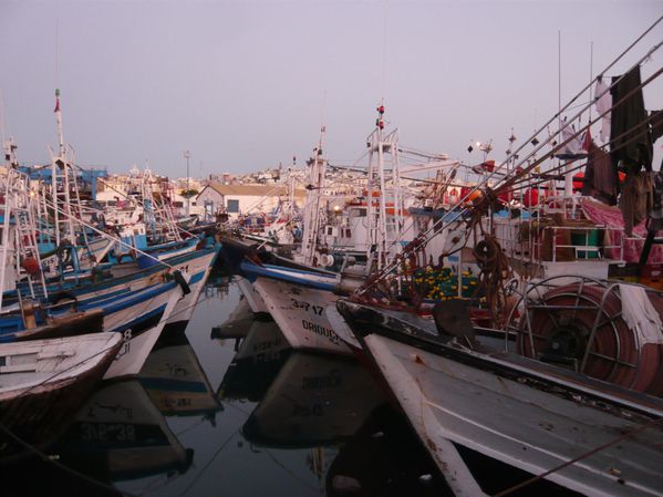 Tanger Port à l'aube © Bernard Moutin0006