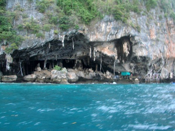 excursion koh phi phi viking cave thailande