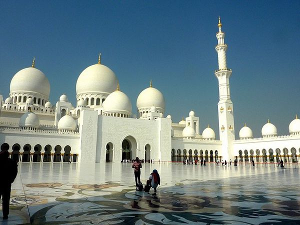 Abu Dhabi (13) grande mosquée