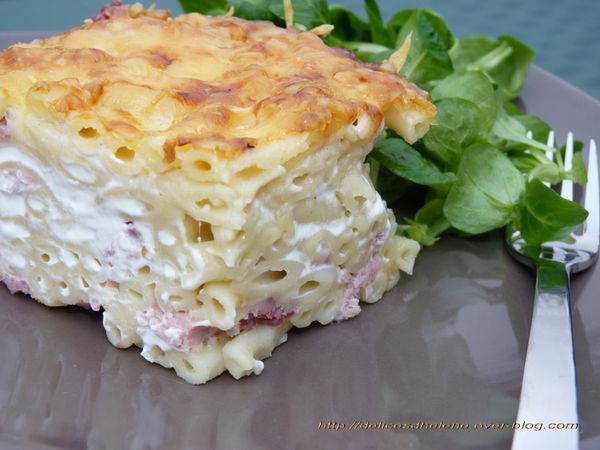 gratin de macaronis grand-mère (1)