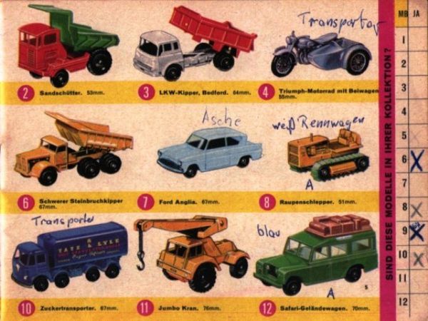 catalogue matchbox 1967 p05