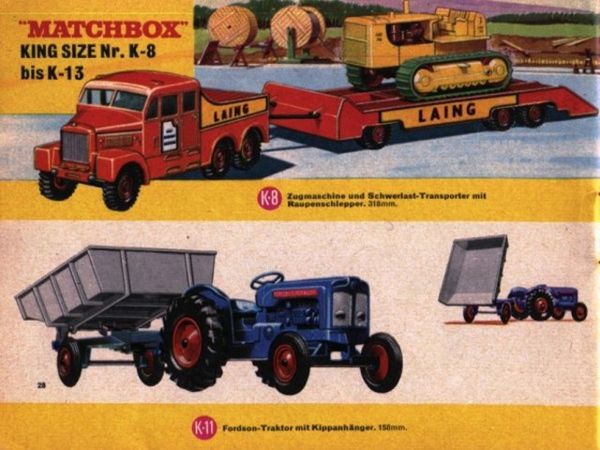 catalogue matchbox 1967 p28