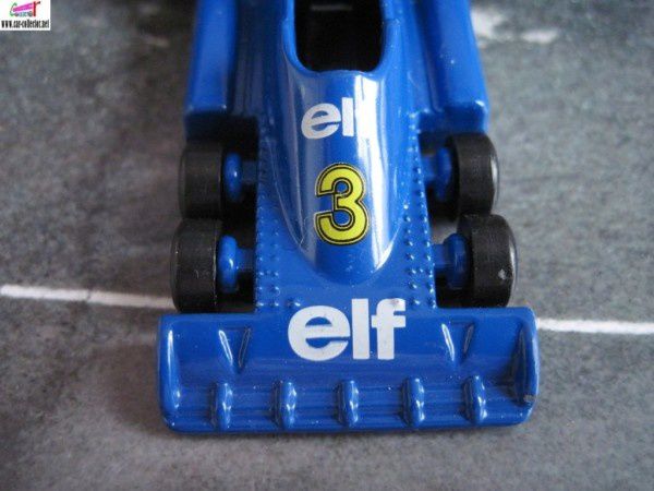 tyrrell f1 6 roues cadeau station elf majorette (6)