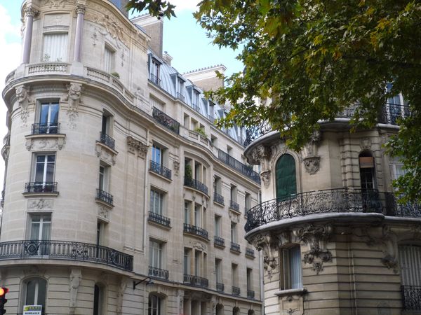 Ave V Hugo - Immeubles en arrondi 2