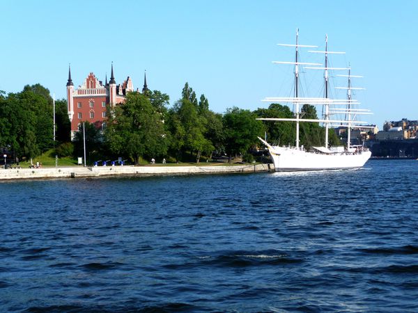 Trois mats à Stockholm en Suède