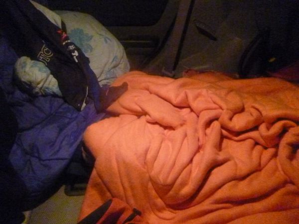 my bed...