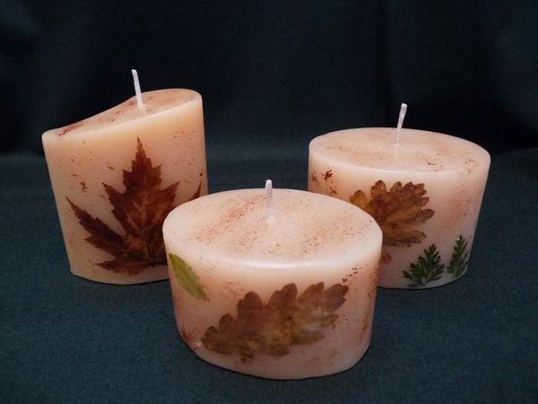 bougies d'automne