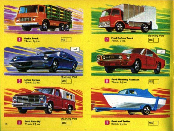 Matchbox 1970 catalog best sale