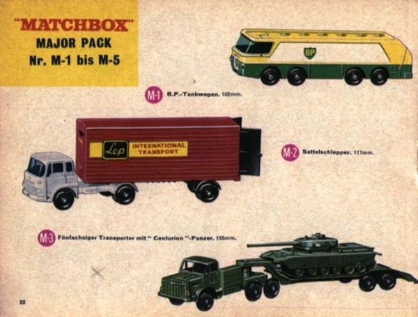 catalogue matchbox 1967 p22