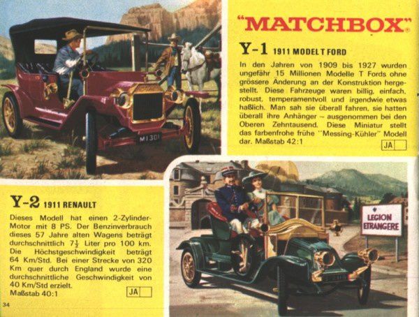 catalogue matchbox 1969 deutches katalog p34