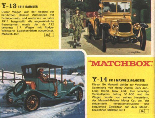 catalogue matchbox 1969 deutches katalog p40