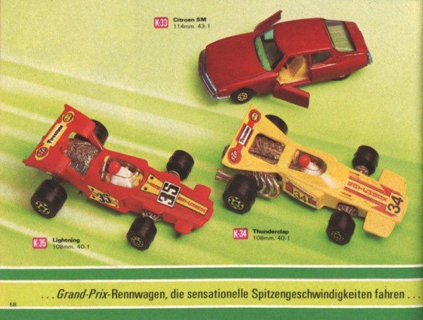 catalogue matchbox 1972-1973 p58 sm lightning thunderclap