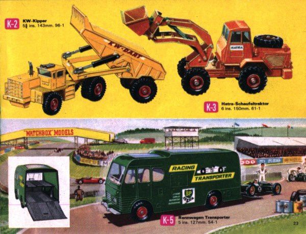 catalogue matchbox 1968 p23 deutsche katalog matchbox samm