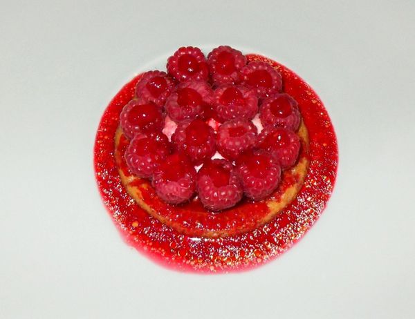 tarte framboise avec huile d olive