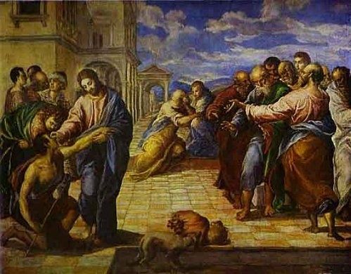 Aveugle le greco