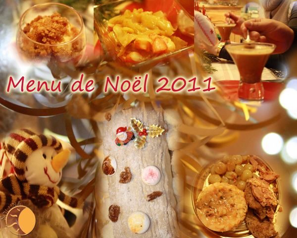 Menu de Noël 2011