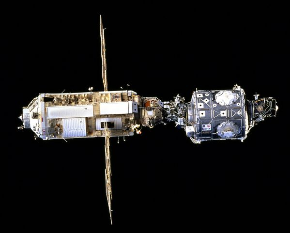ISS - Zarya and Unity - STS-88 - 1998