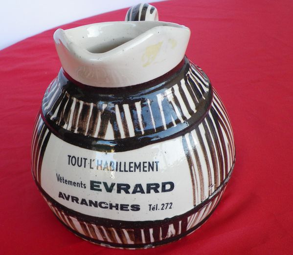 pot à lait Evrard 1930 1940