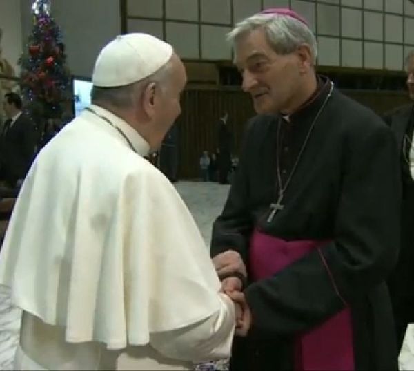 Pape et Mgr Dufour