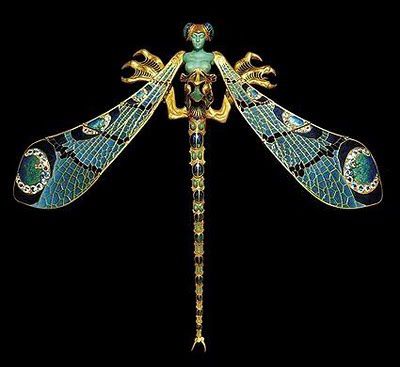 Lalique pendentif libellule