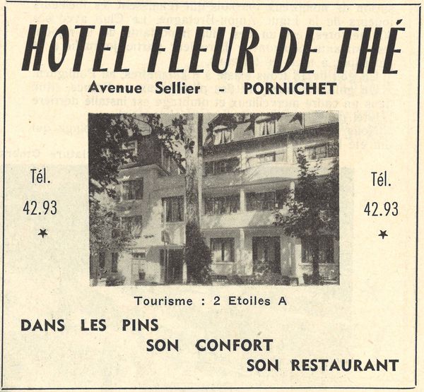 guide OT 1956 pub fleur de the