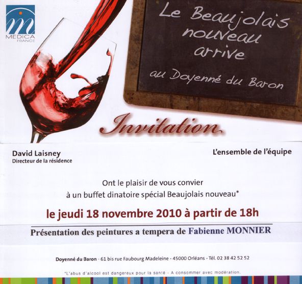 Invitation Beaujolais