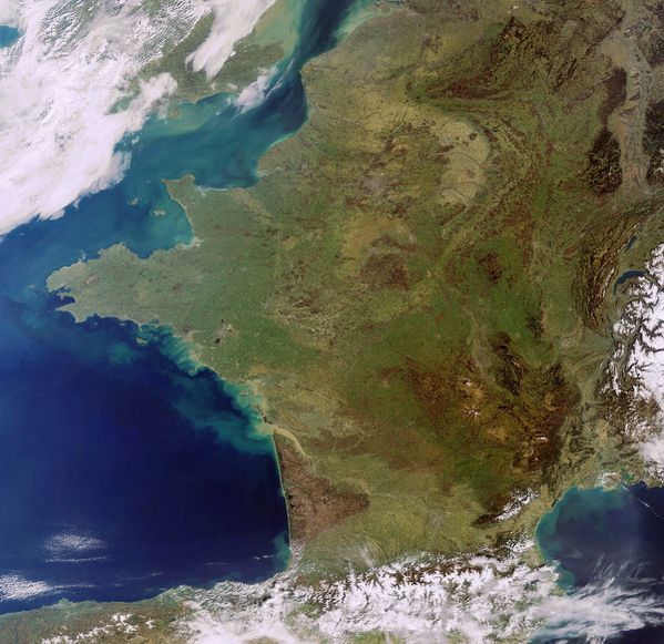 Envisat - France - ESA - MERIS - Un autre regard sur la Terre - Planète Sciences Midi-Pyrénées