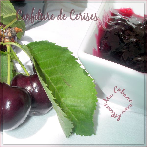 confiture de cerises photo 3