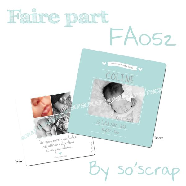 Faire-part FA052