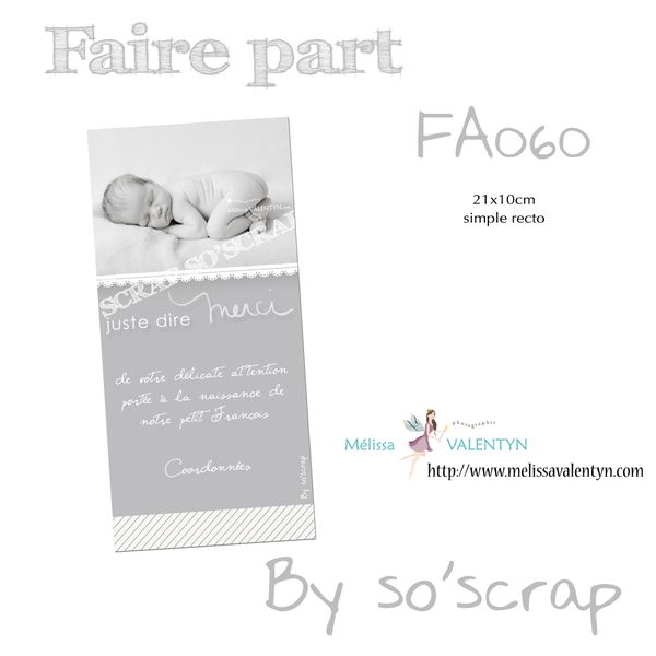 Faire-part FA060
