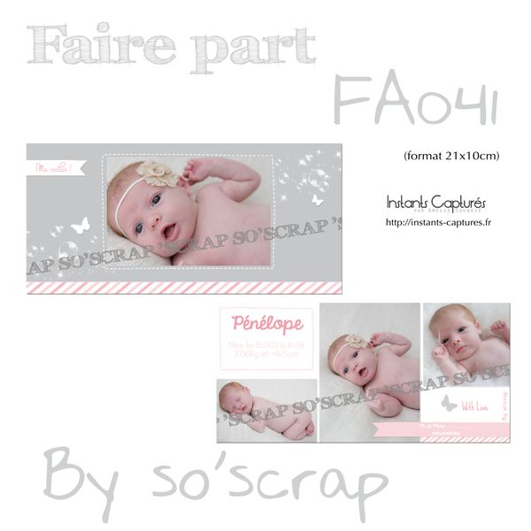 faire-part FA041