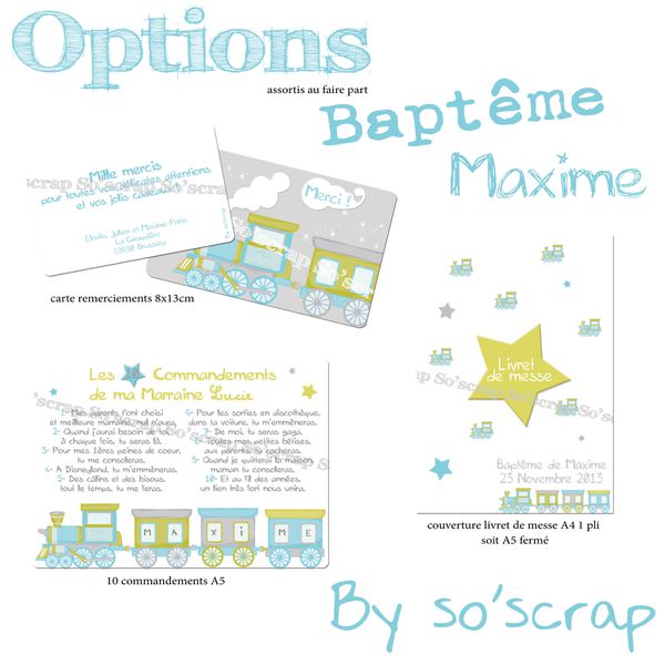 options baptême elodie