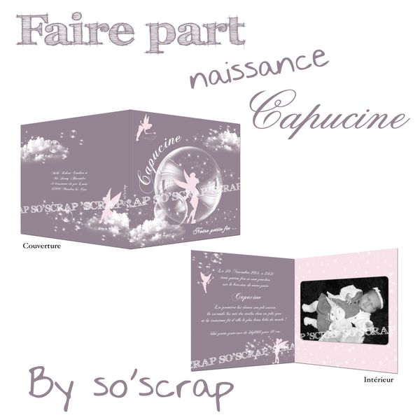 faire part naissance emeline.R