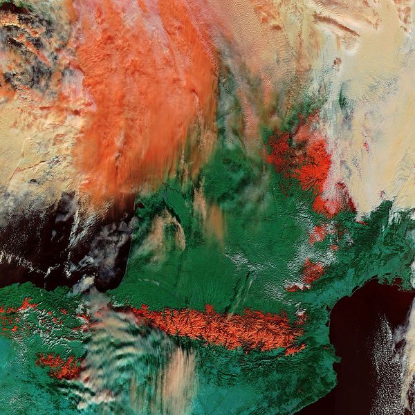 Terra - MODIS - France - 30-01-2012 - 367