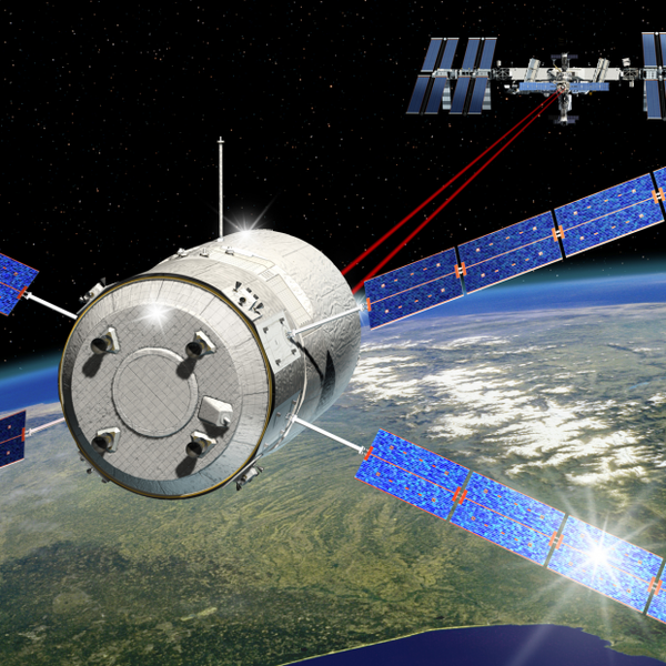 ATV - ISS - Laser - docking