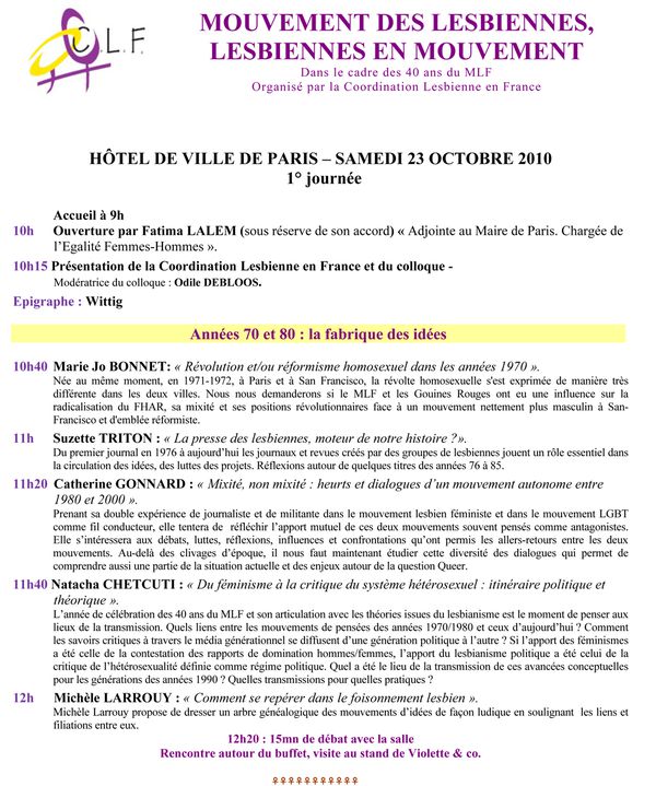 CLF samedi 23-1