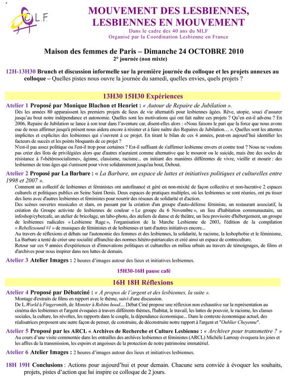 CLF dimanche 24