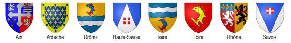 blasons départements