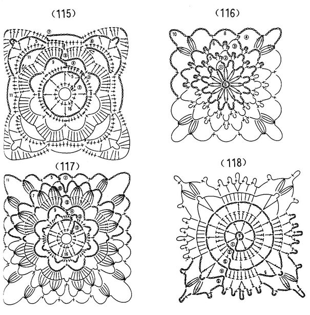 motifs 115 à 118.