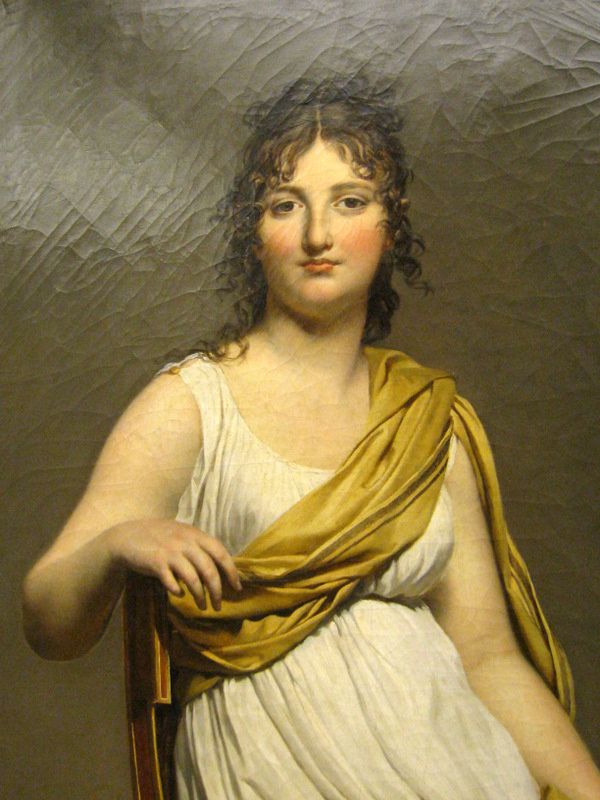 Madame Raymond de Verninac, tableau de Louis David, Louvre