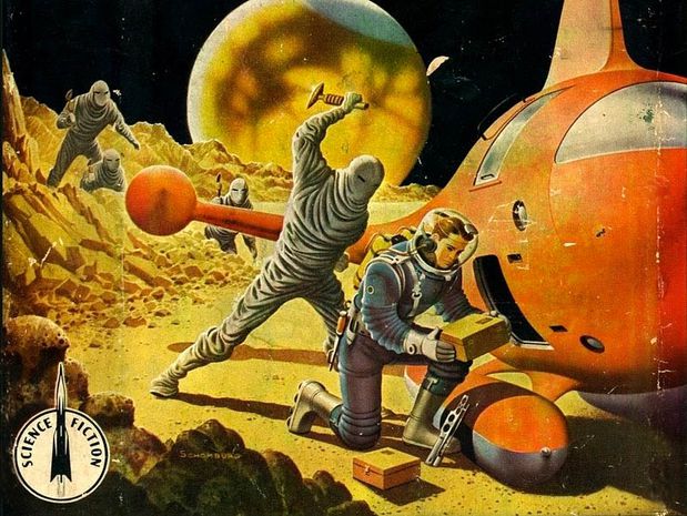 illustration Alex Schomburg