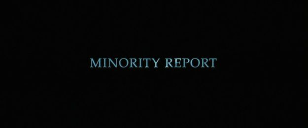 Minority Report - générique